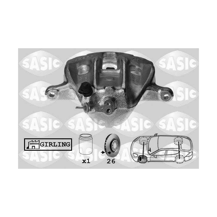 Stabdžių apkaba SASIC SCA0080