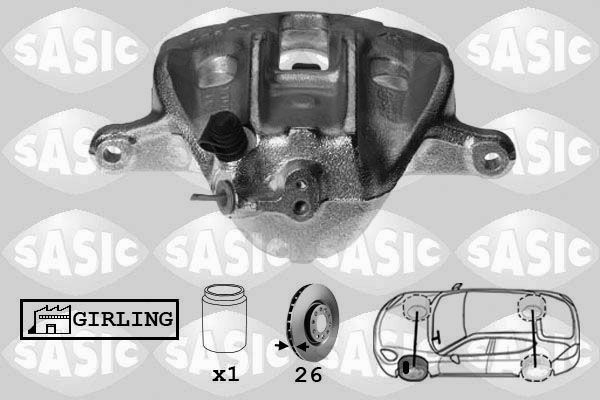 Stabdžių apkaba SASIC SCA0080
