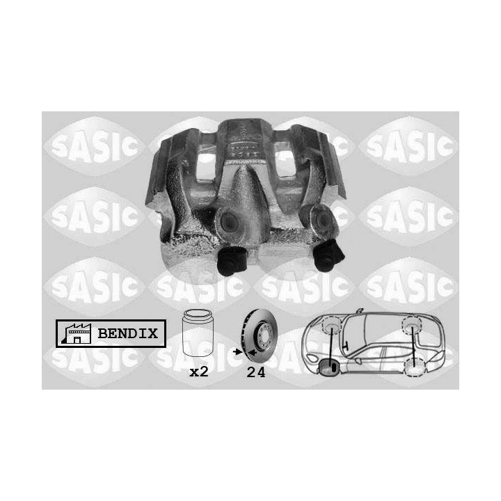 Stabdžių apkaba SASIC SCA4026