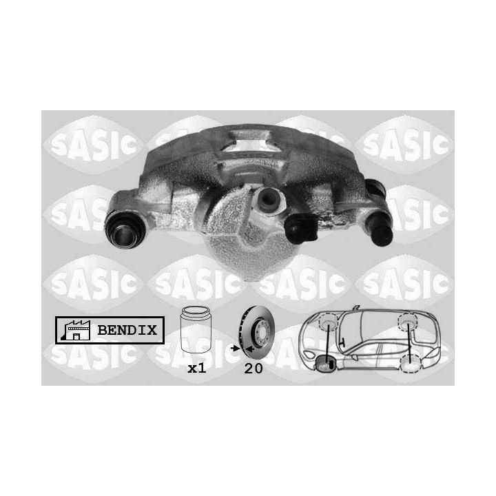 Stabdžių apkaba SASIC SCA4028