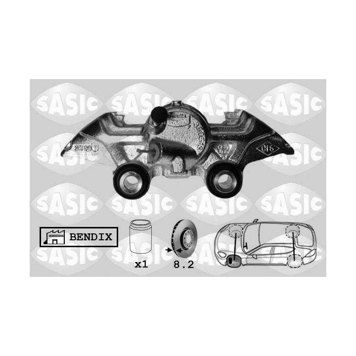 Stabdžių apkaba SASIC SCA4034