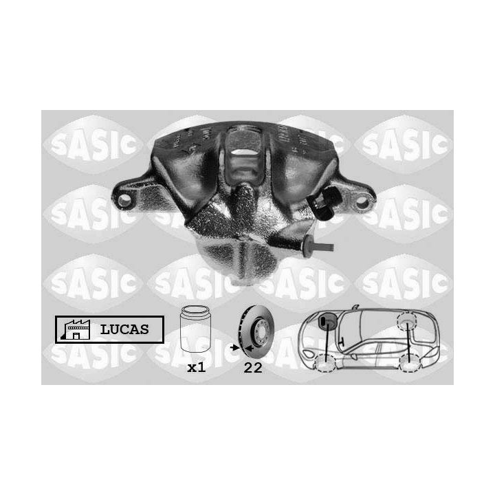 Stabdžių apkaba SASIC SCA4041