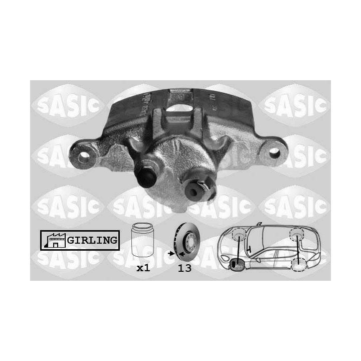 Stabdžių apkaba SASIC SCA6140