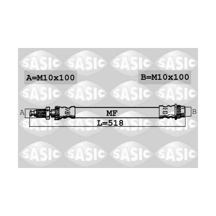 Stabdžių žarnelė SASIC 6600009
