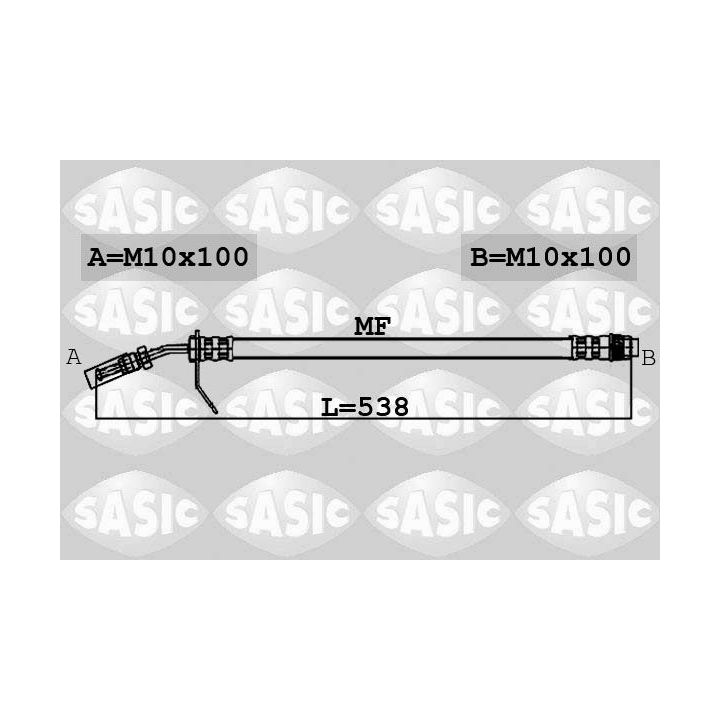 Stabdžių žarnelė SASIC 6604009