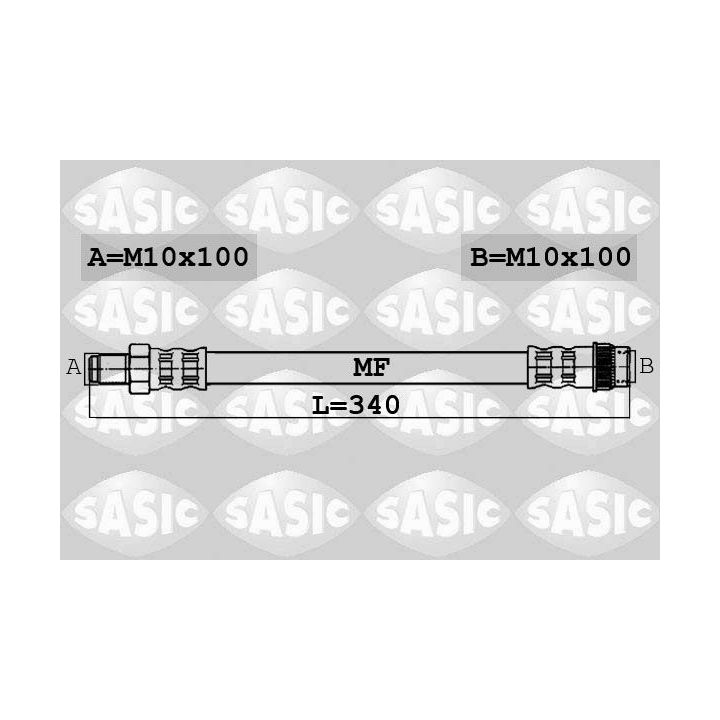Stabdžių žarnelė SASIC 6604010