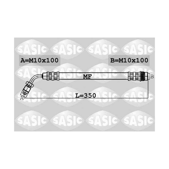 Stabdžių žarnelė SASIC 6604019