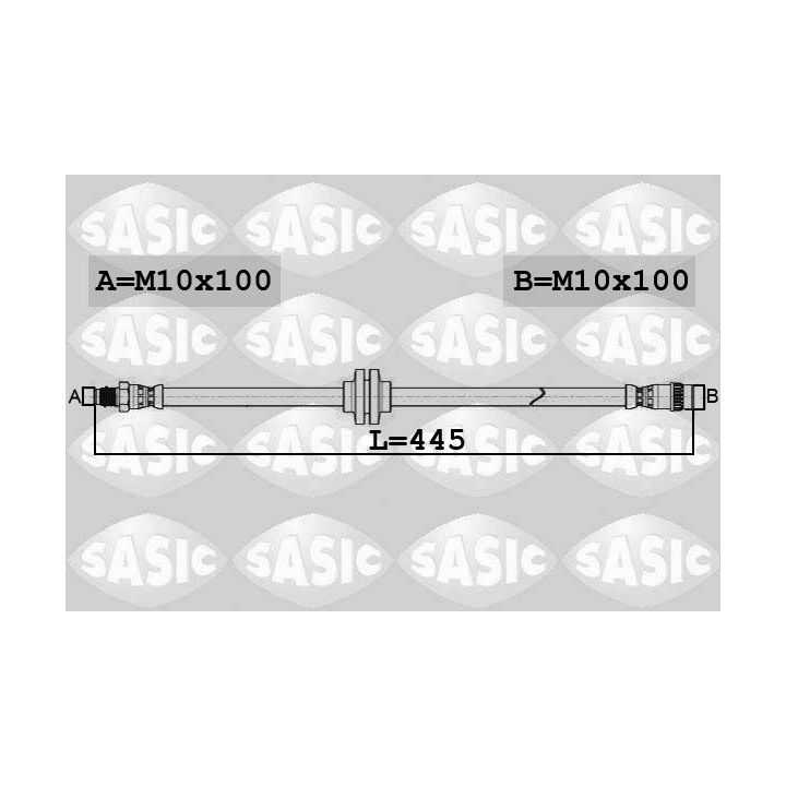 Stabdžių žarnelė SASIC 6604041