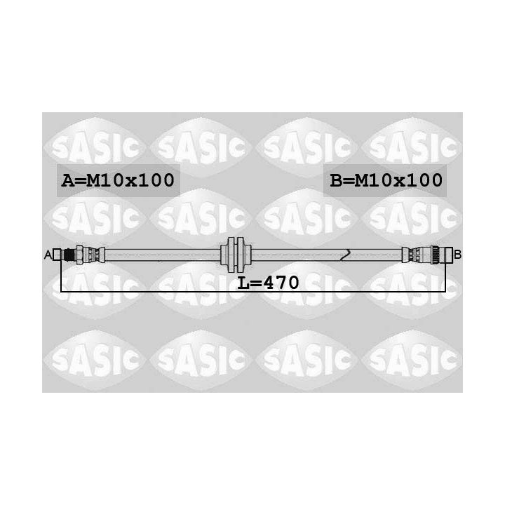 Stabdžių žarnelė SASIC 6604042