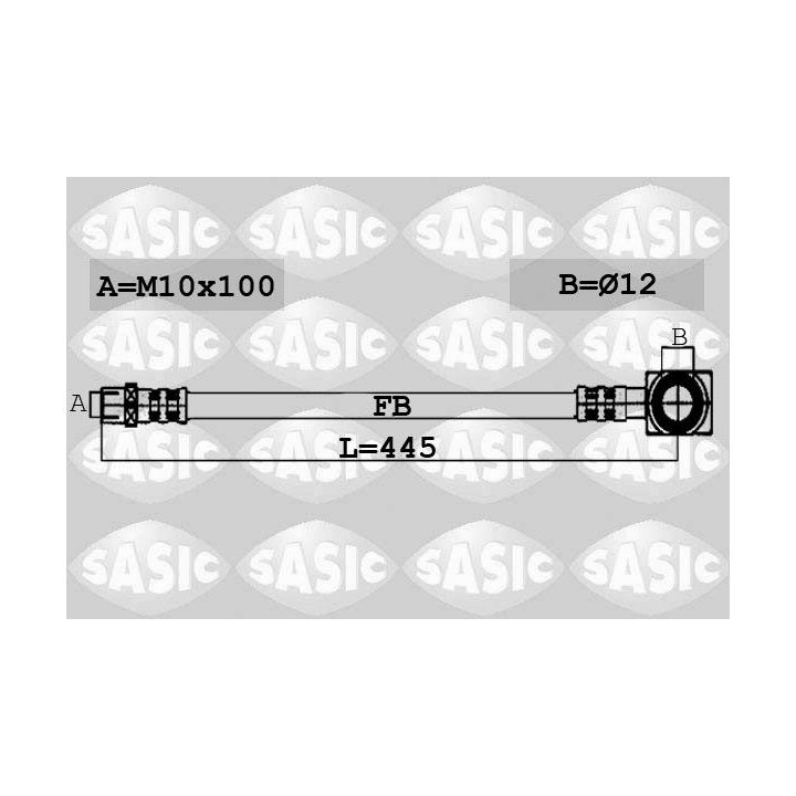 Stabdžių žarnelė SASIC 6606020