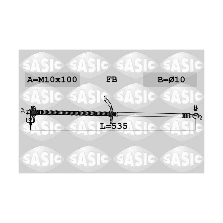 Stabdžių žarnelė SASIC 6606251