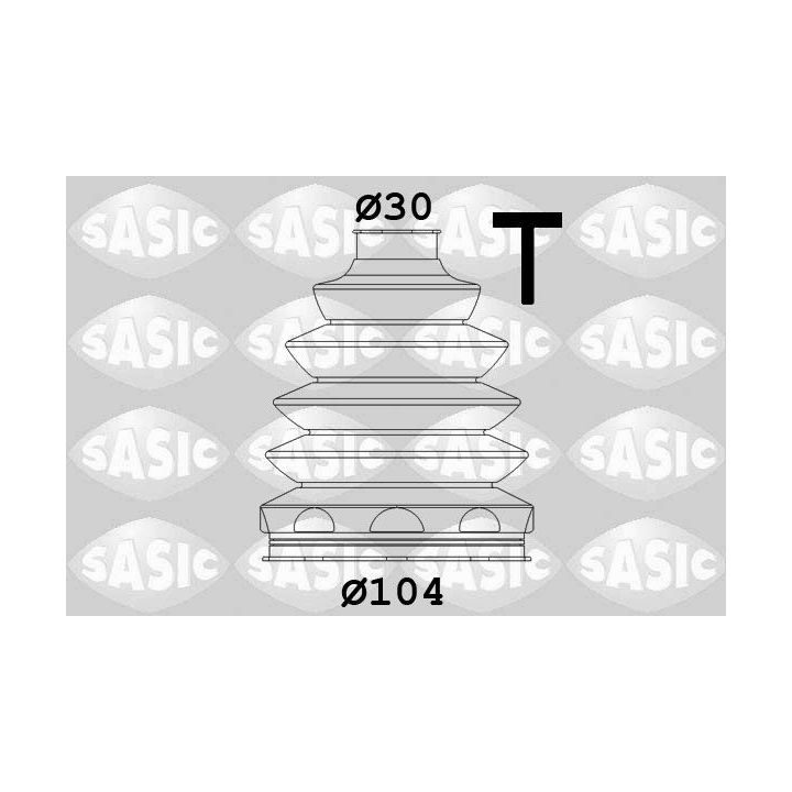 Gofruotoji membrana, kardaninis velenas SASIC 1900028