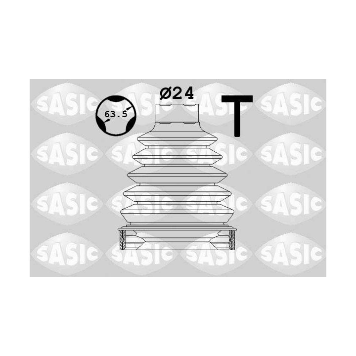 Gofruotoji membrana, kardaninis velenas SASIC 1904007