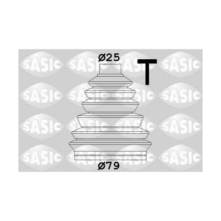 Gofruotoji membrana, kardaninis velenas SASIC 1904049