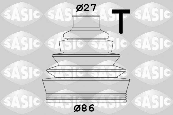 Gofruotoji membrana, kardaninis velenas SASIC 1906009