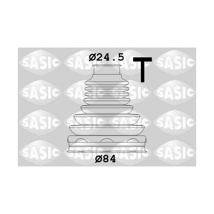 Gofruotoji membrana, kardaninis velenas SASIC 1906077