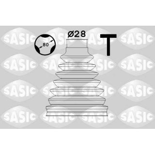 Gofruotoji membrana, kardaninis velenas SASIC 1906105