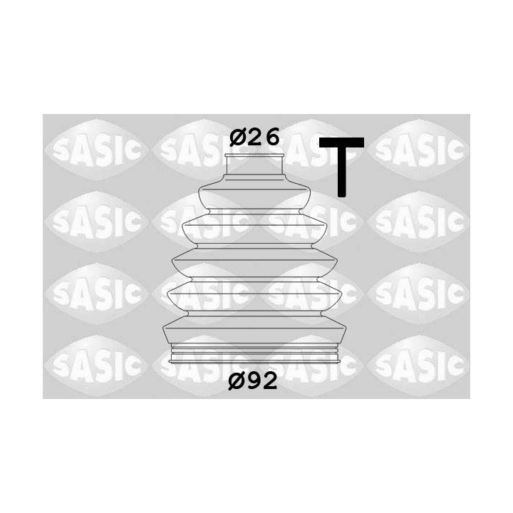 Gofruotoji membrana, kardaninis velenas SASIC 1906109