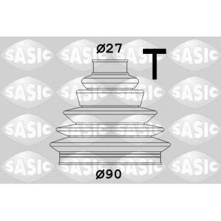 Gofruotoji membrana, kardaninis velenas SASIC 1906112