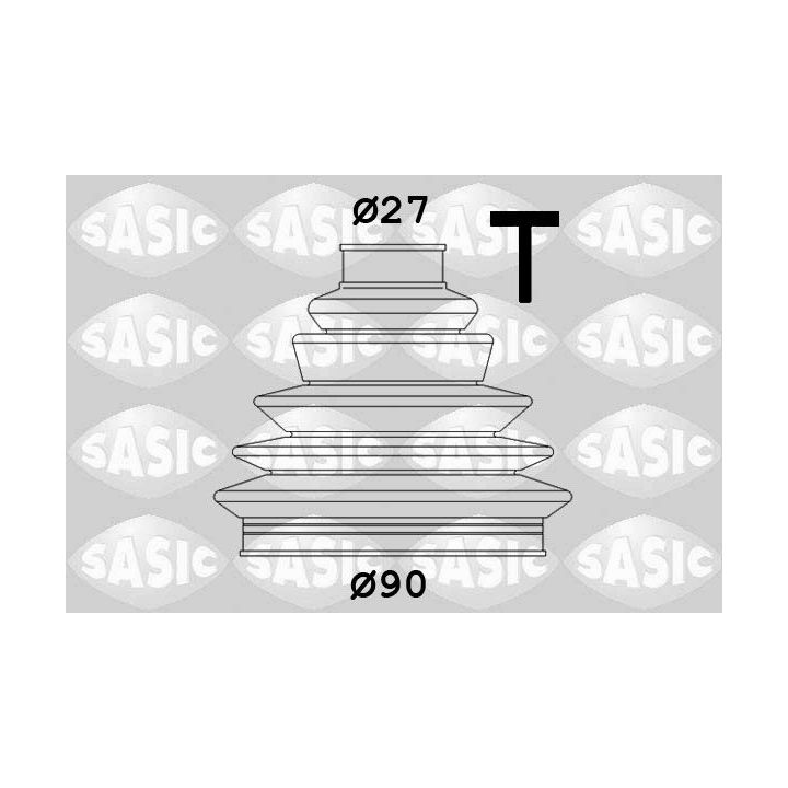 Gofruotoji membrana, kardaninis velenas SASIC 1906112