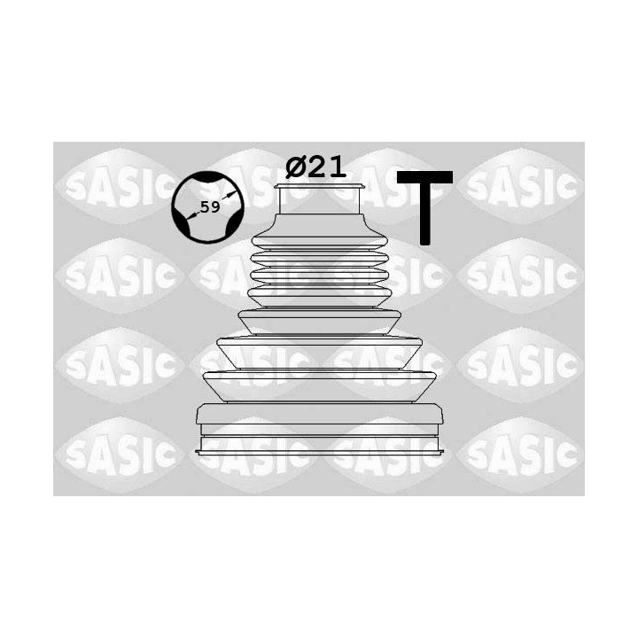 Gofruotoji membrana, kardaninis velenas SASIC 1906127