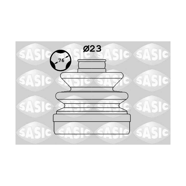 Gofruotoji membrana, kardaninis velenas SASIC 1906133