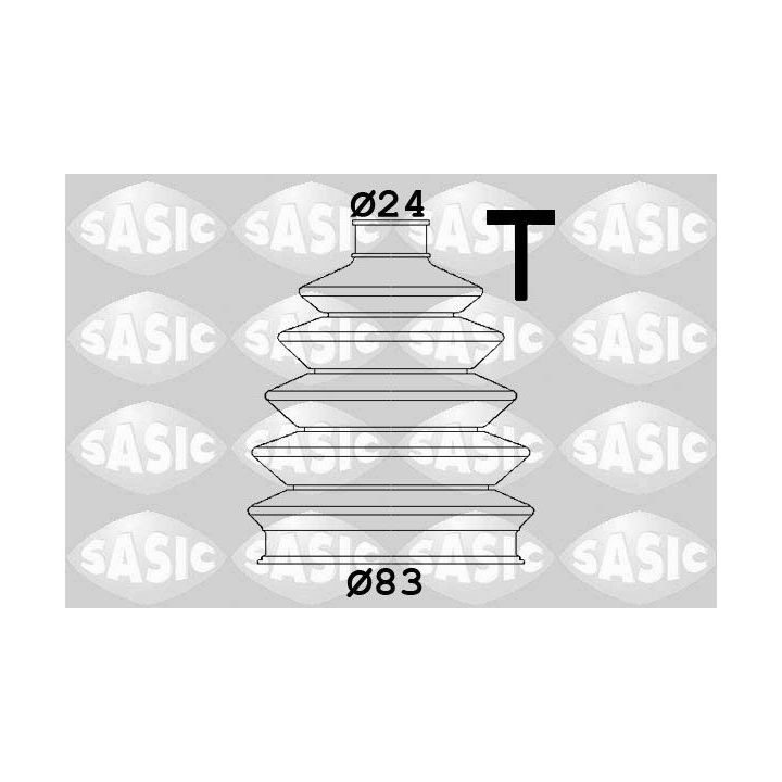Gofruotoji membrana, kardaninis velenas SASIC 1906161