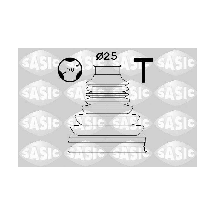 Gofruotoji membrana, kardaninis velenas SASIC 1906170