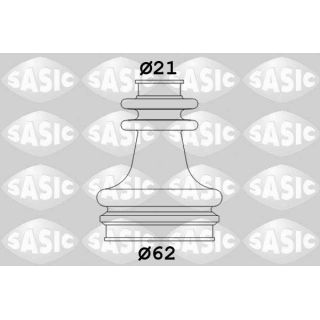 Gofruotoji membrana, kardaninis velenas SASIC 2873653