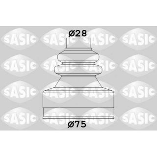 Gofruotoji membrana, kardaninis velenas SASIC 2873773