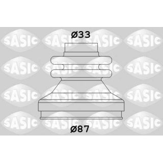 Gofruotoji membrana, kardaninis velenas SASIC 2873783