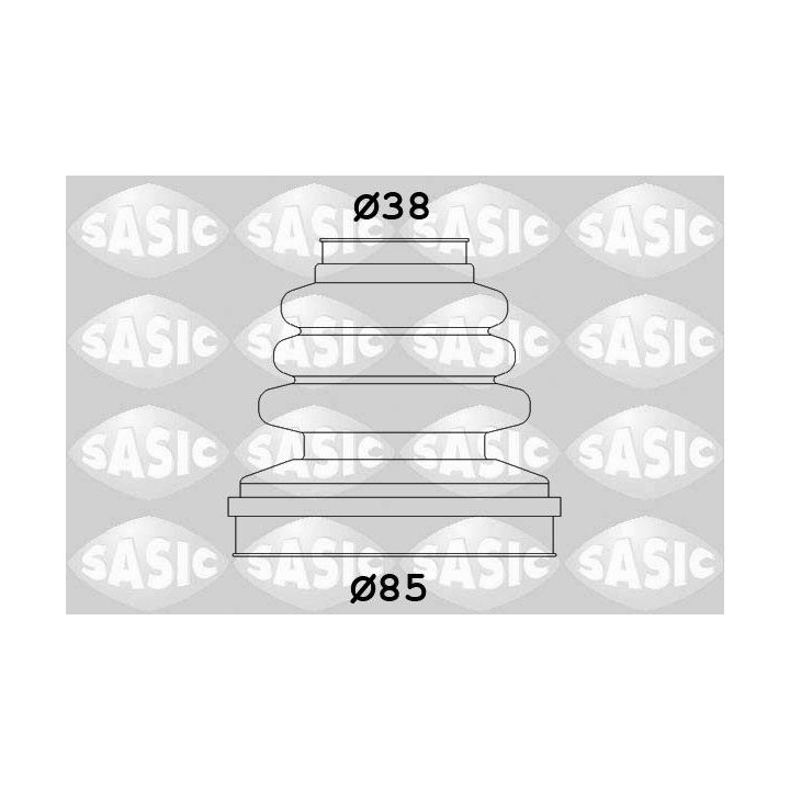 Gofruotoji membrana, kardaninis velenas SASIC 2873803