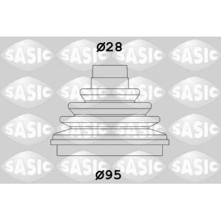 Gofruotoji membrana, kardaninis velenas SASIC 2933003