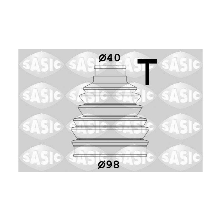 Gofruotoji membrana, kardaninis velenas SASIC 2933023