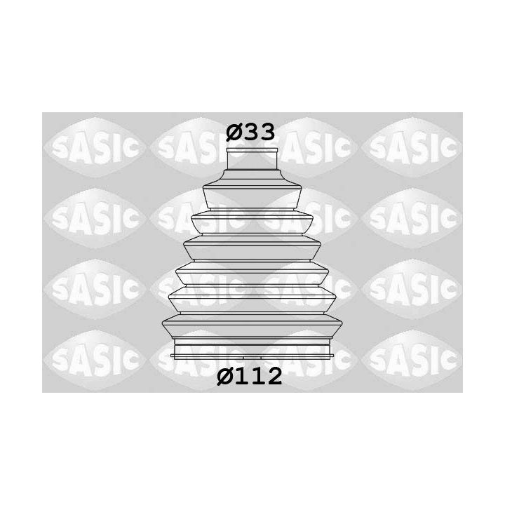 Gofruotoji membrana, kardaninis velenas SASIC 2933073