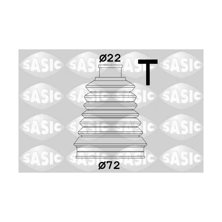 Gofruotoji membrana, kardaninis velenas SASIC 2933123