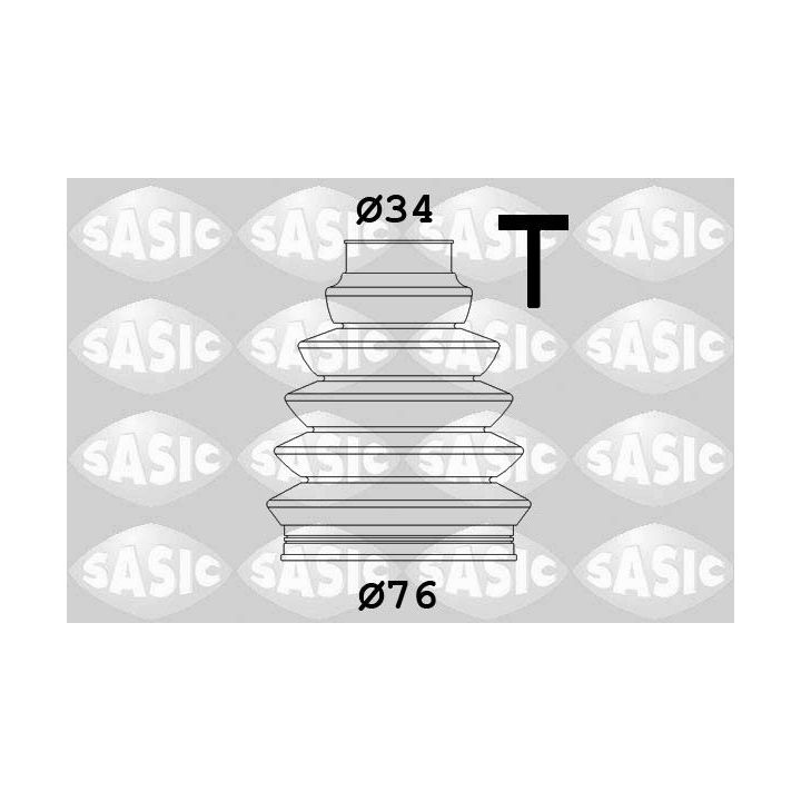 Gofruotoji membrana, kardaninis velenas SASIC 2933203