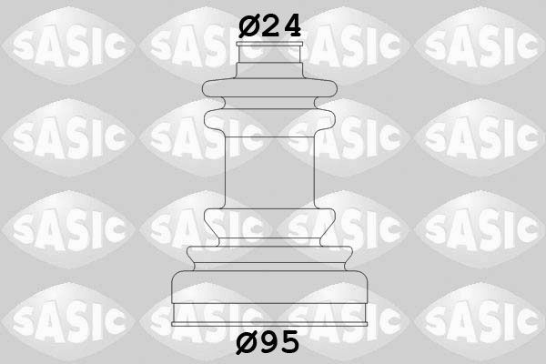 Gofruotoji membrana, kardaninis velenas SASIC 2933423