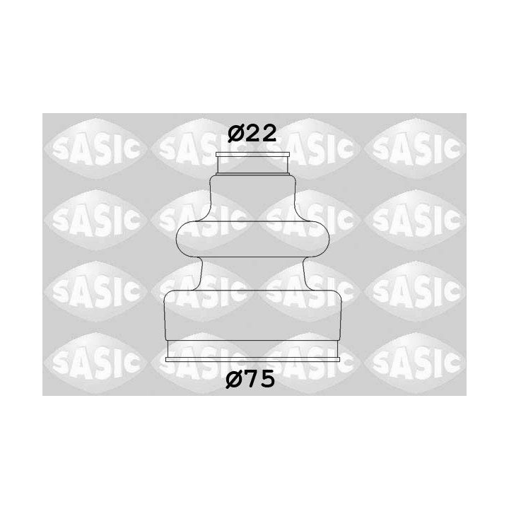 Gofruotoji membrana, kardaninis velenas SASIC 2933593