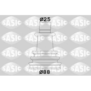 Gofruotoji membrana, kardaninis velenas SASIC 2933633