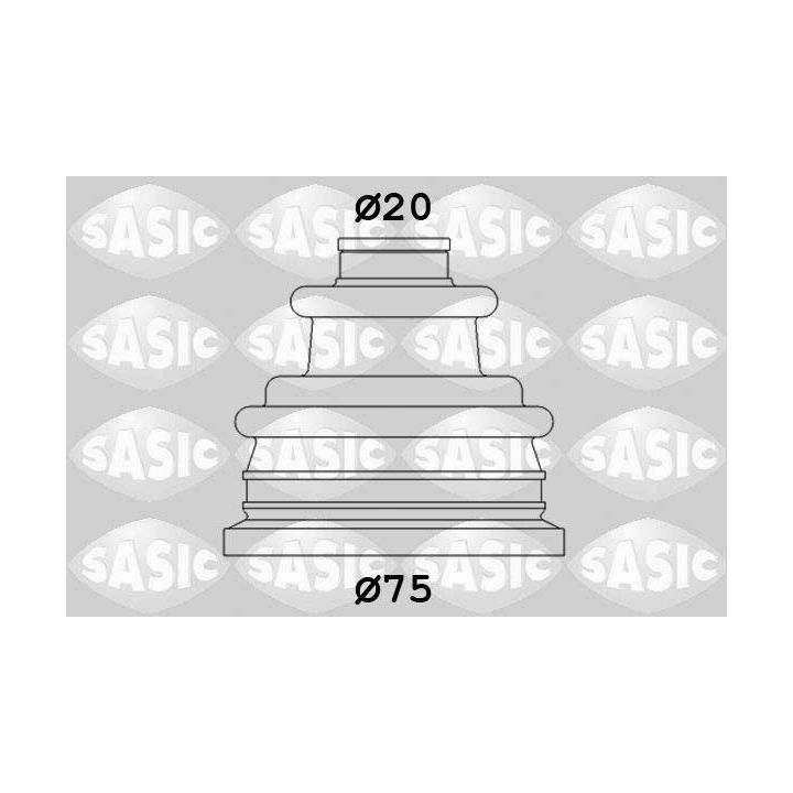 Gofruotoji membrana, kardaninis velenas SASIC 4003404