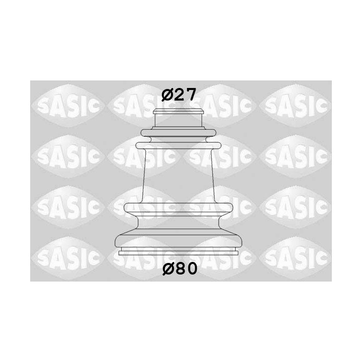 Gofruotoji membrana, kardaninis velenas SASIC 4003409