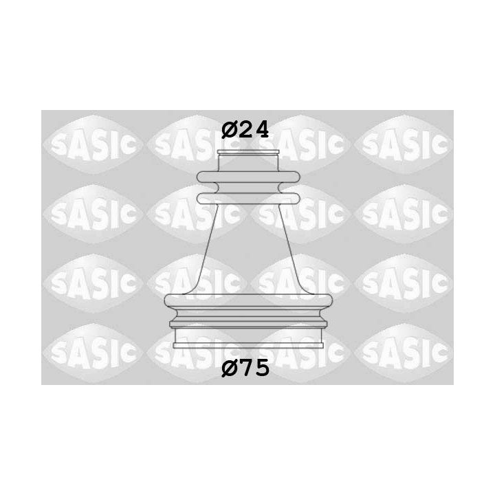 Gofruotoji membrana, kardaninis velenas SASIC 4003416