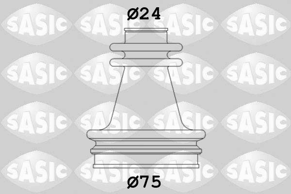 Gofruotoji membrana, kardaninis velenas SASIC 4003416