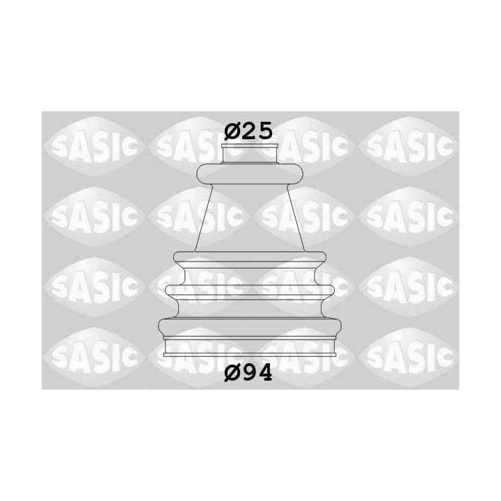 Gofruotoji membrana, kardaninis velenas SASIC 4003417