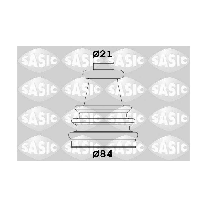 Gofruotoji membrana, kardaninis velenas SASIC 4003426