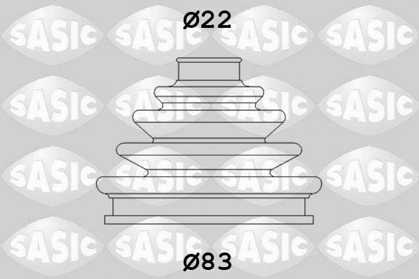 Gofruotoji membrana, kardaninis velenas SASIC 4003437