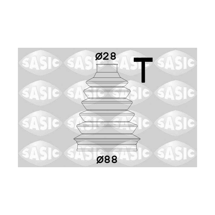 Gofruotoji membrana, kardaninis velenas SASIC 4003455