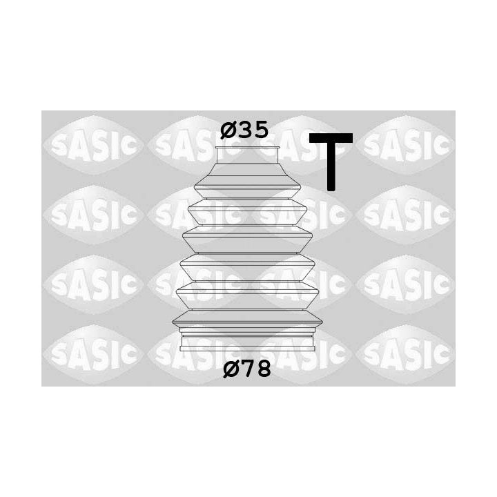 Gofruotoji membrana, kardaninis velenas SASIC 4003457