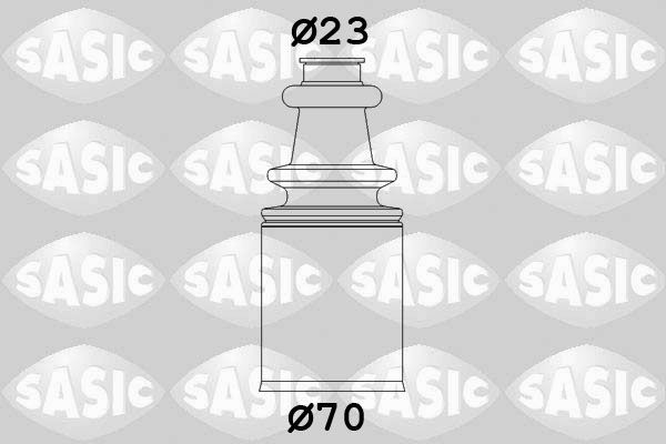 Gofruotoji membrana, kardaninis velenas SASIC 4003461